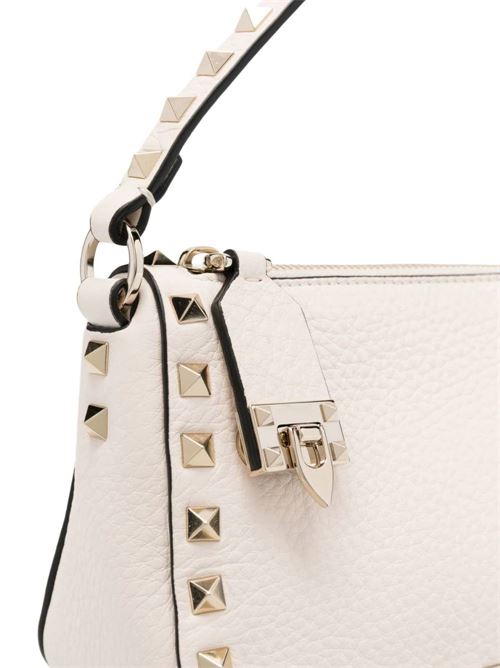 ivory white calf leather signature Roman Stud Valentino Garavani | 4W2B0J47VSFI16